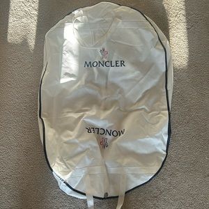 Moncler jacket bag/holder